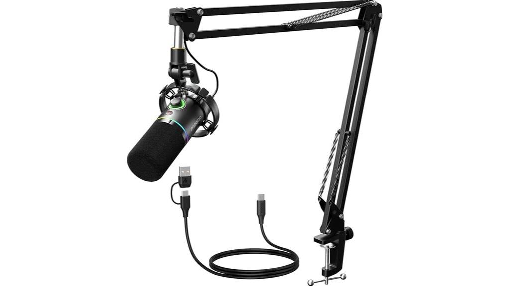 microphone kit with boom