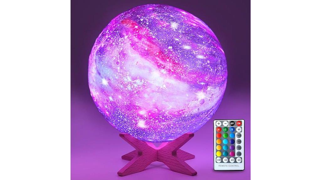 moon shaped kids night light
