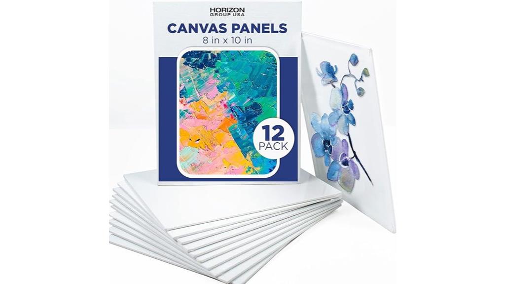 multicolor canvas panel pack