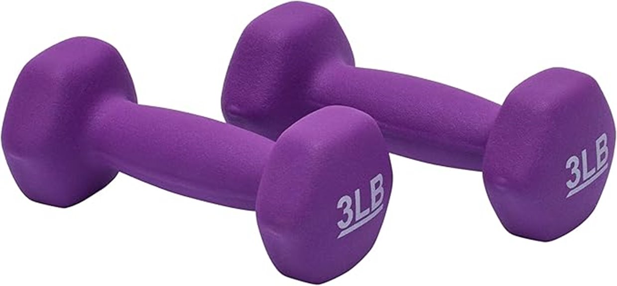 neoprene dumbbell hand weights