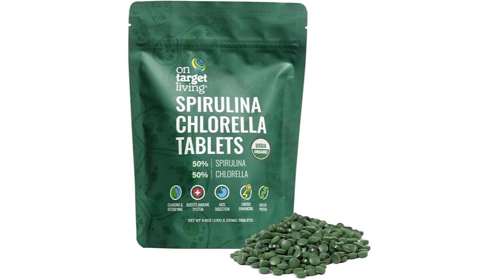 organic algae supplement blend