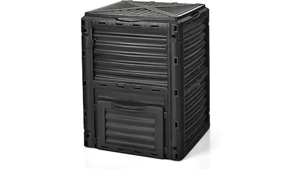 outdoor 80 gallon compost bin