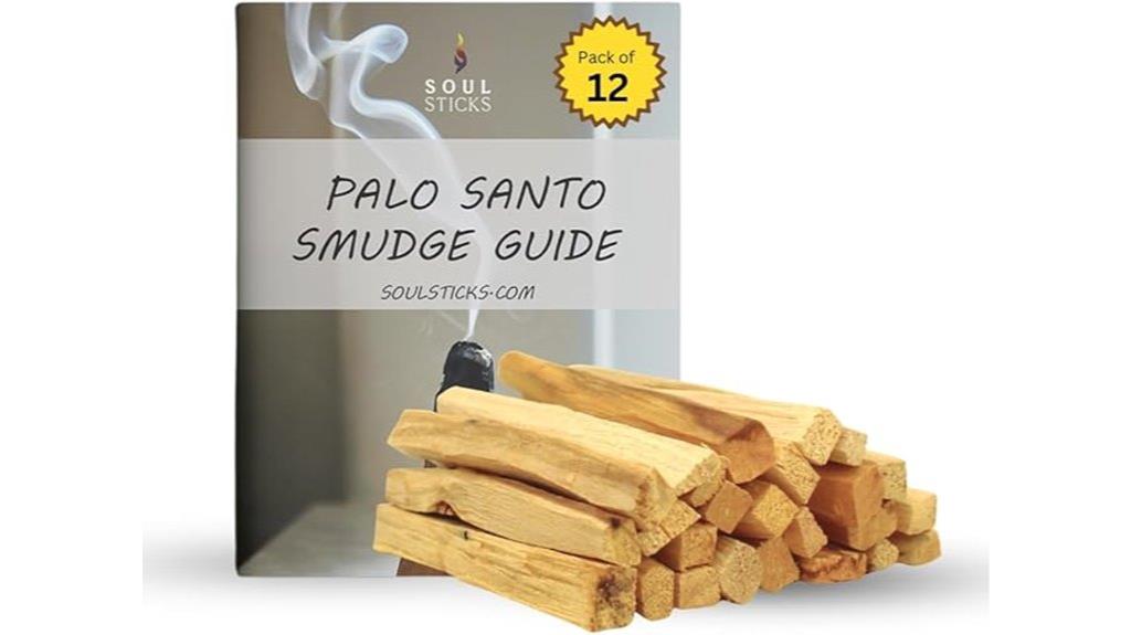 pack of 12 palo santo sticks