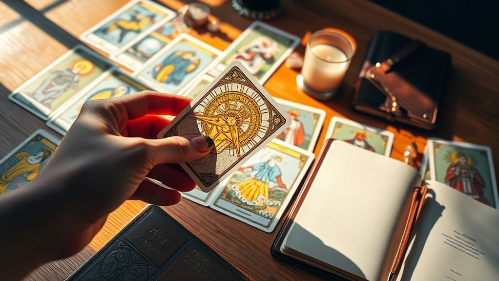 personal tarot self care routine