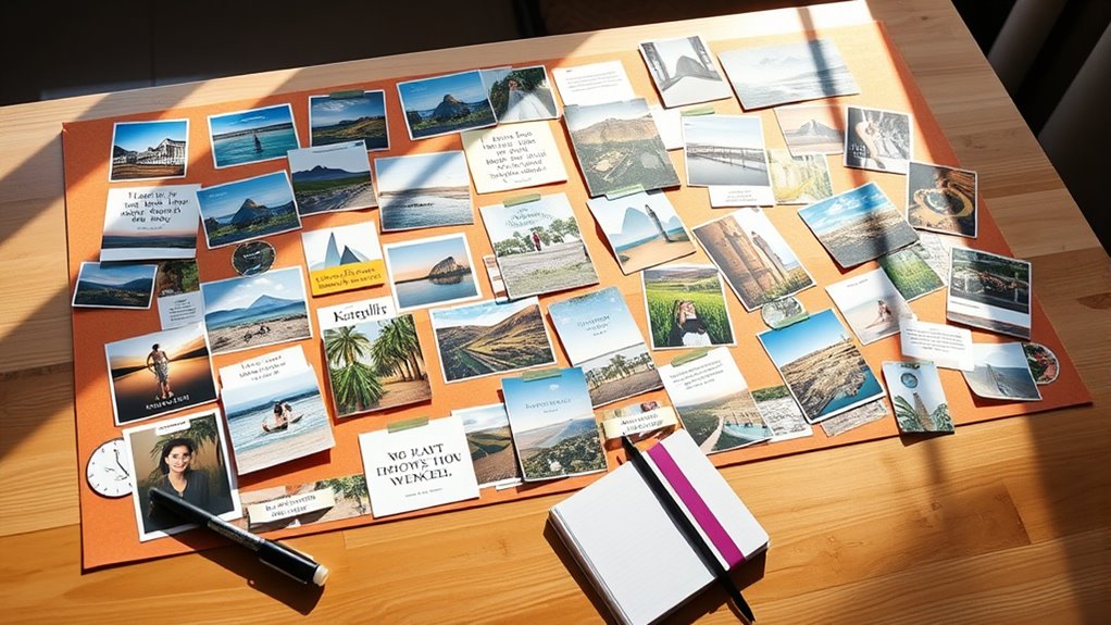 personalized motivational vision board