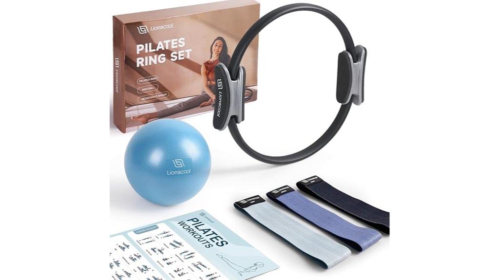 pilates ring exercise set
