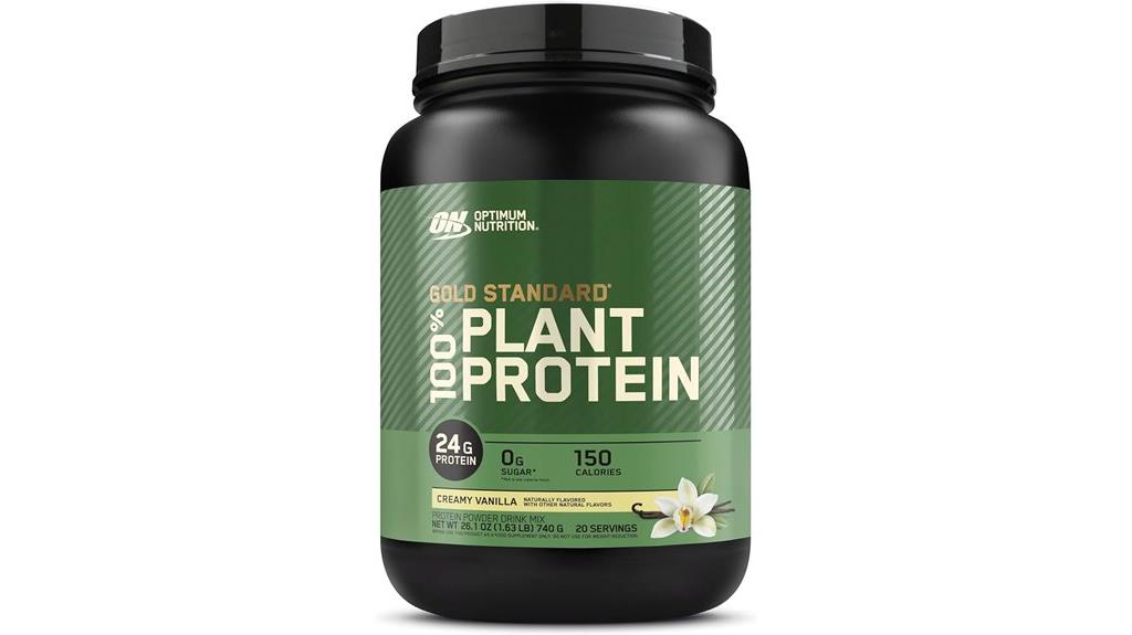 plant based vanilla protein