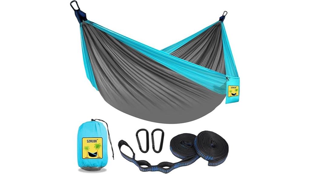 portable double hammock set