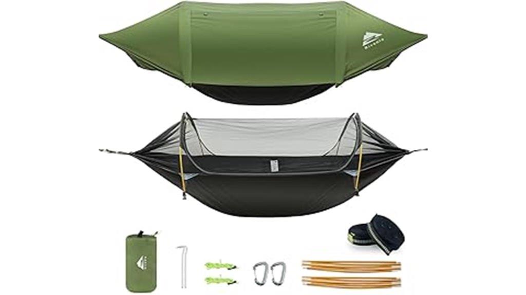portable mosquito hammock shelter