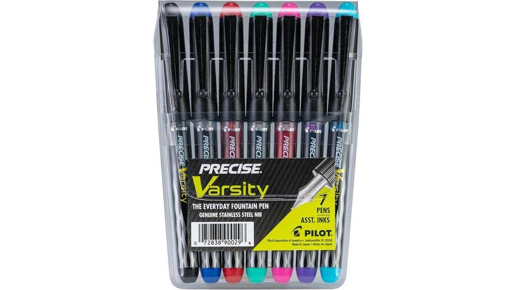 pre filled fountain pen set