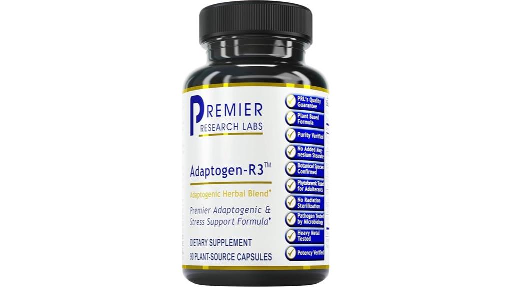 premier adaptogen r3 supplements