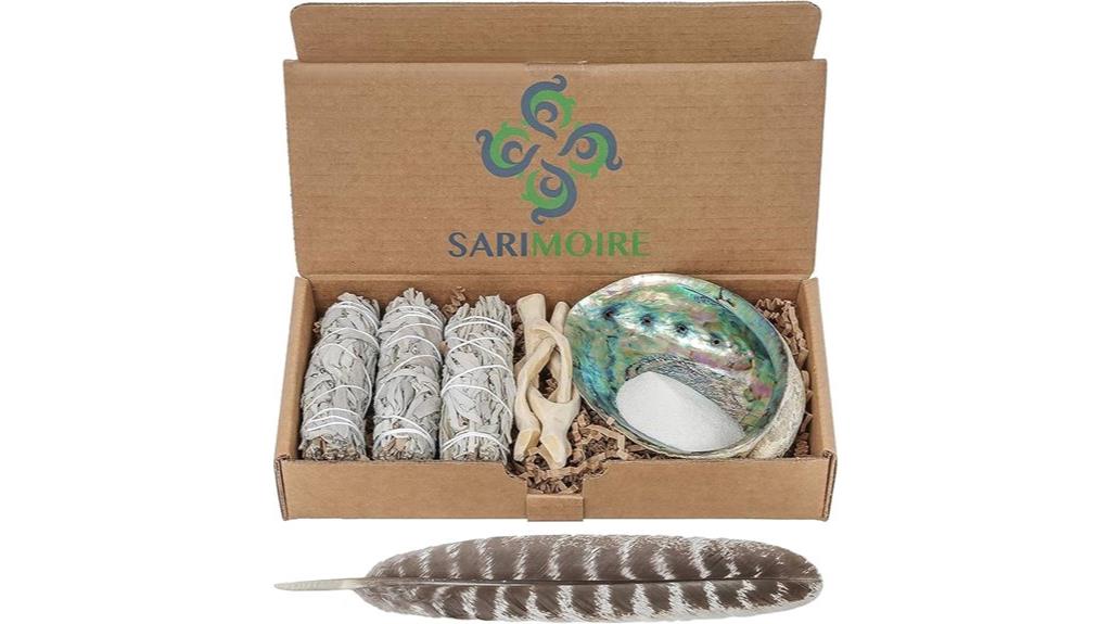 sage smudge kit components