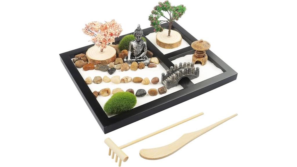 sakura buddha desk garden