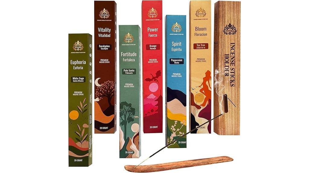 set of six scents