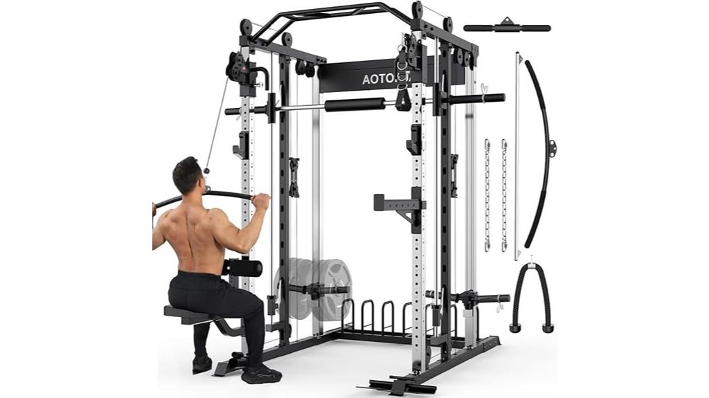 smith machine power cage