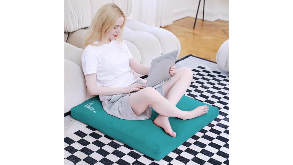 soft velvet meditation mat
