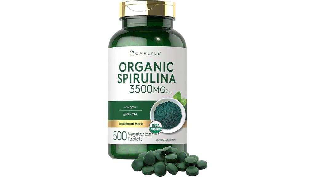 spirulina tablets 3500mg pack