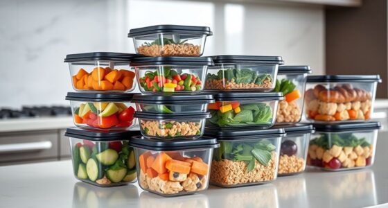 stylish durable meal containers