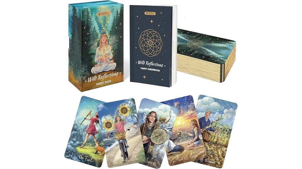tarot cards with guidebook