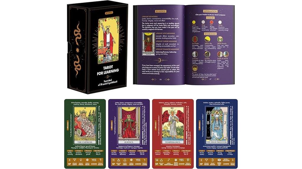 tarot learning guide book