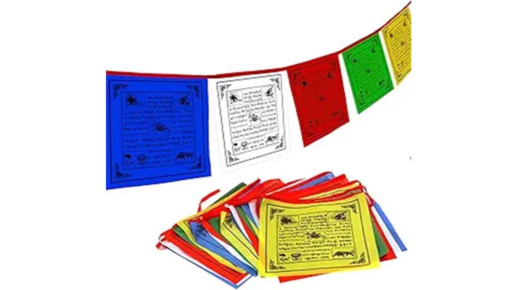tibetan flag with wind horse