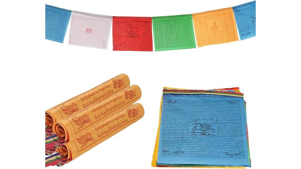 tibetan prayer flags set