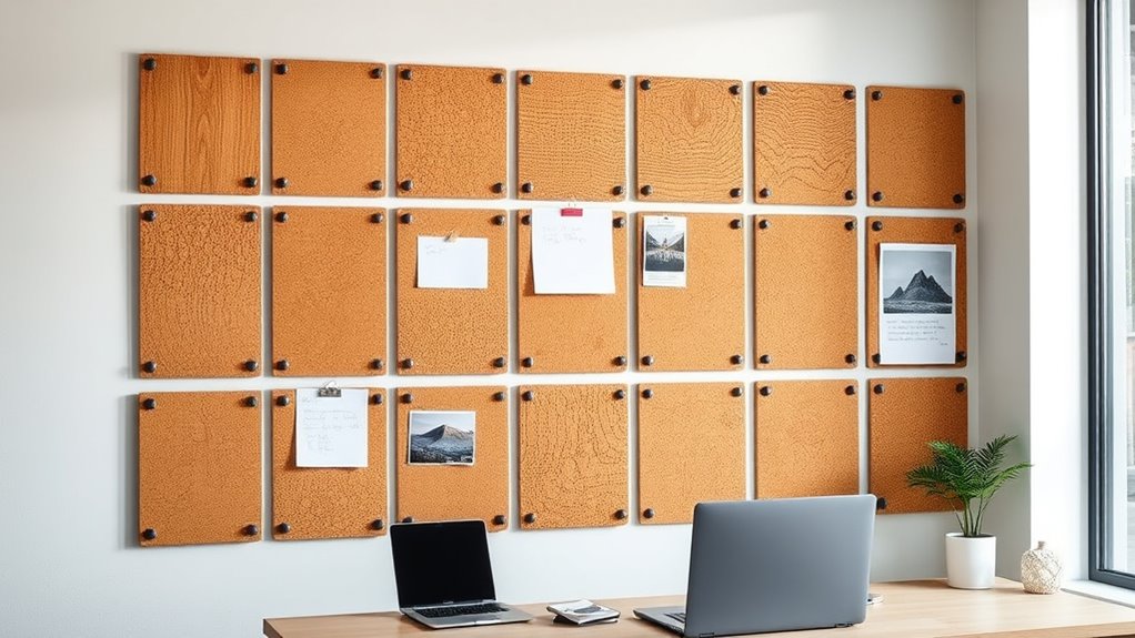 top stylish cork boards