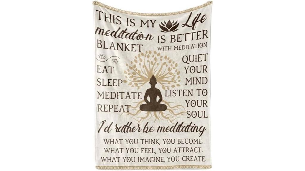 tree of life meditation blanket