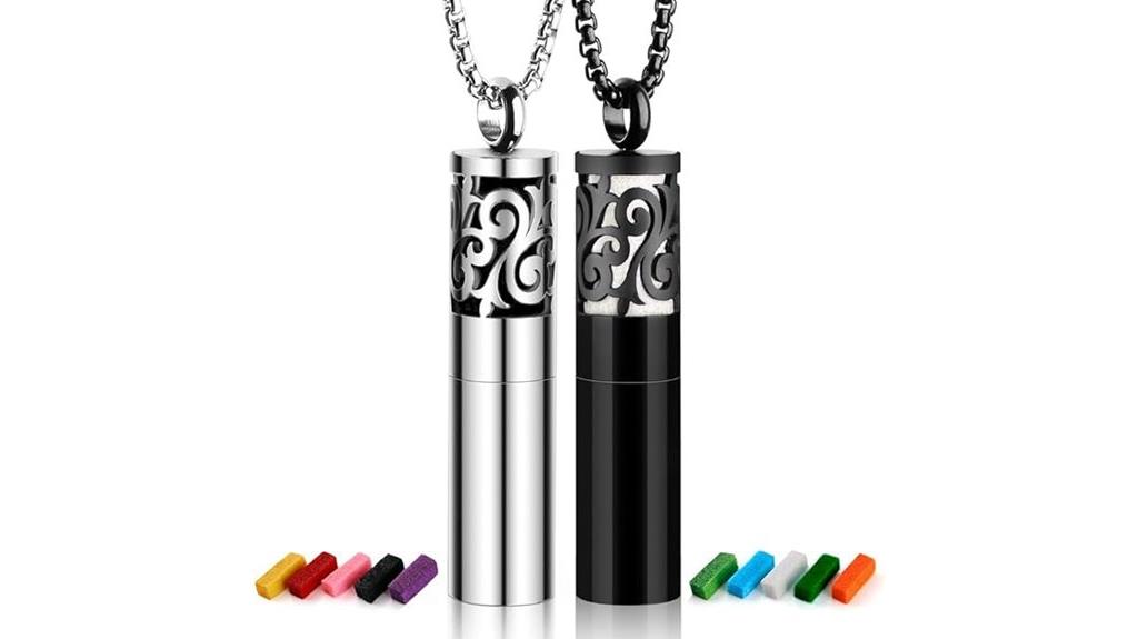 two piece essential oil jewelry