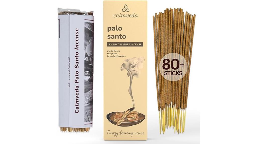 upcycled flower incense sticks