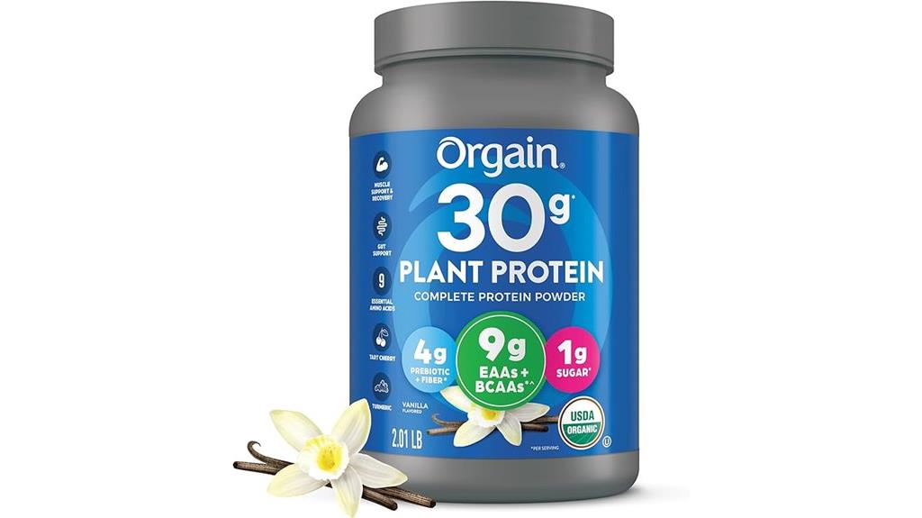 vegan vanilla protein powder