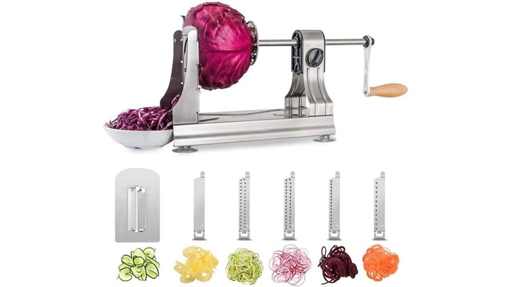 vegetable spiralizer for healthy