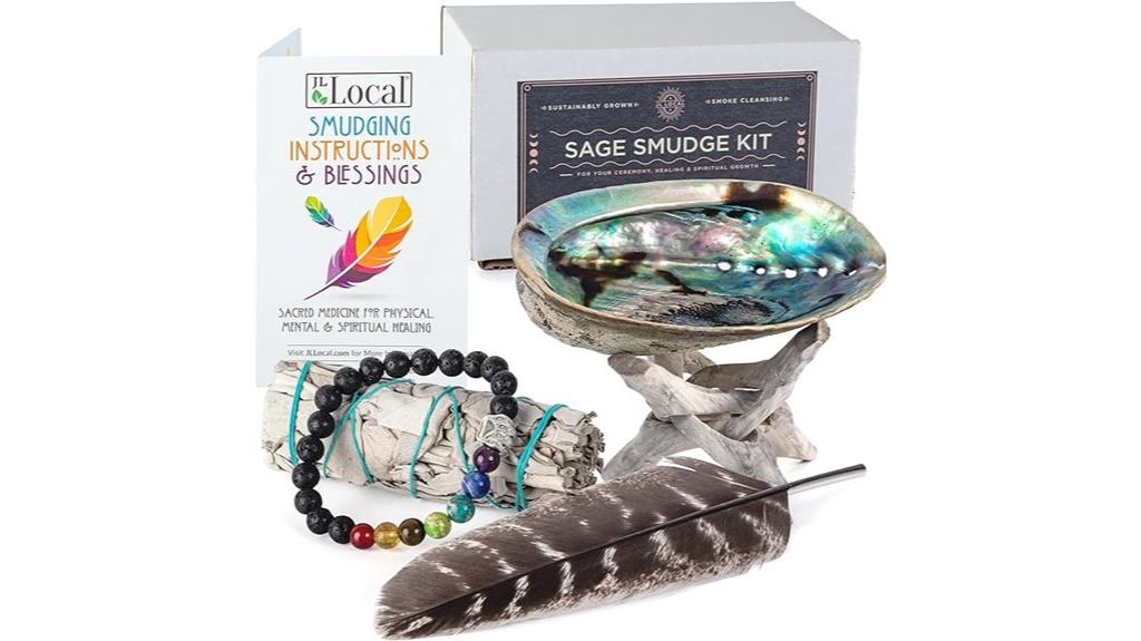 white sage smudging kit