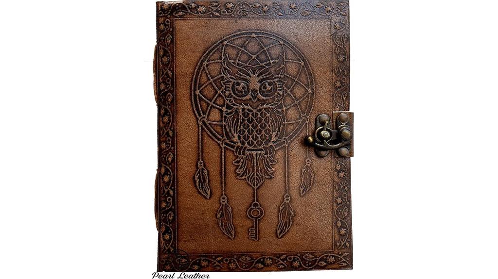 witchcraft journal with symbols