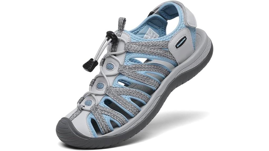 women s closed toe hiking sandals