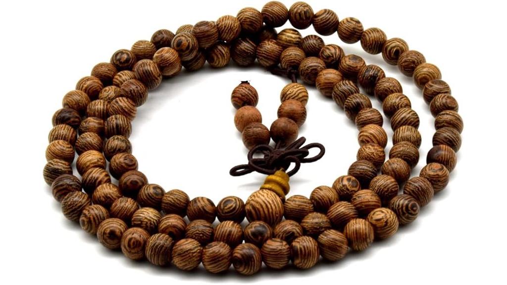 zen wenge mala jewelry