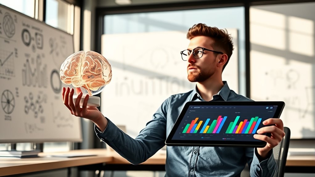 intuition and data balance