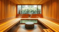 modern sauna heat therapy
