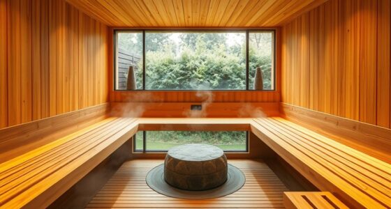 modern sauna heat therapy