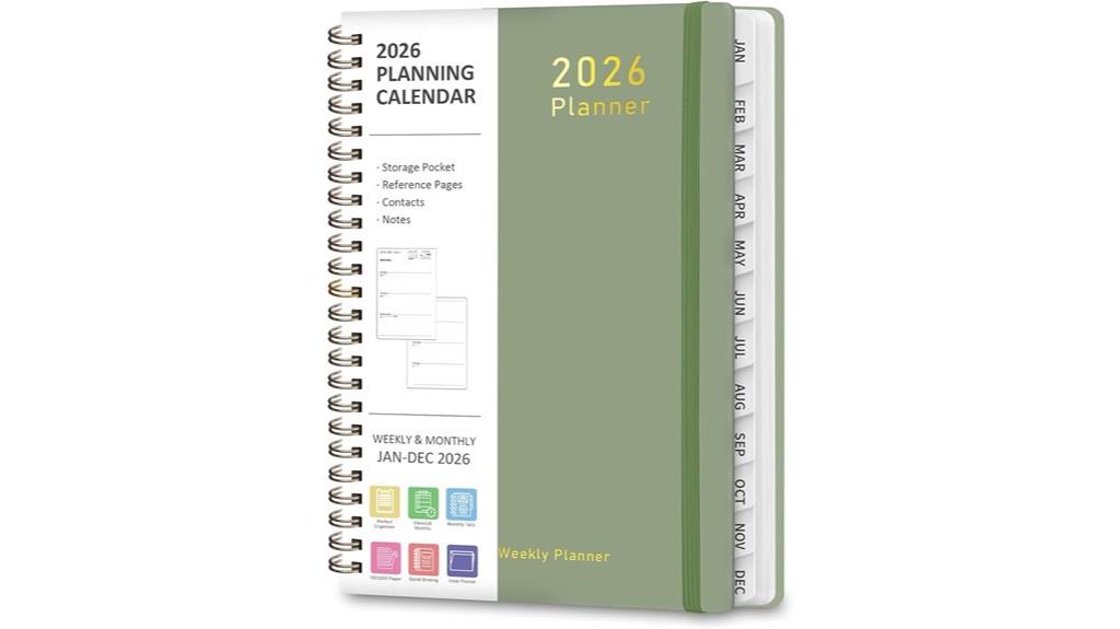 academic year planning organizer