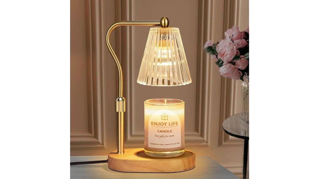 adjustable candle warmer lamp
