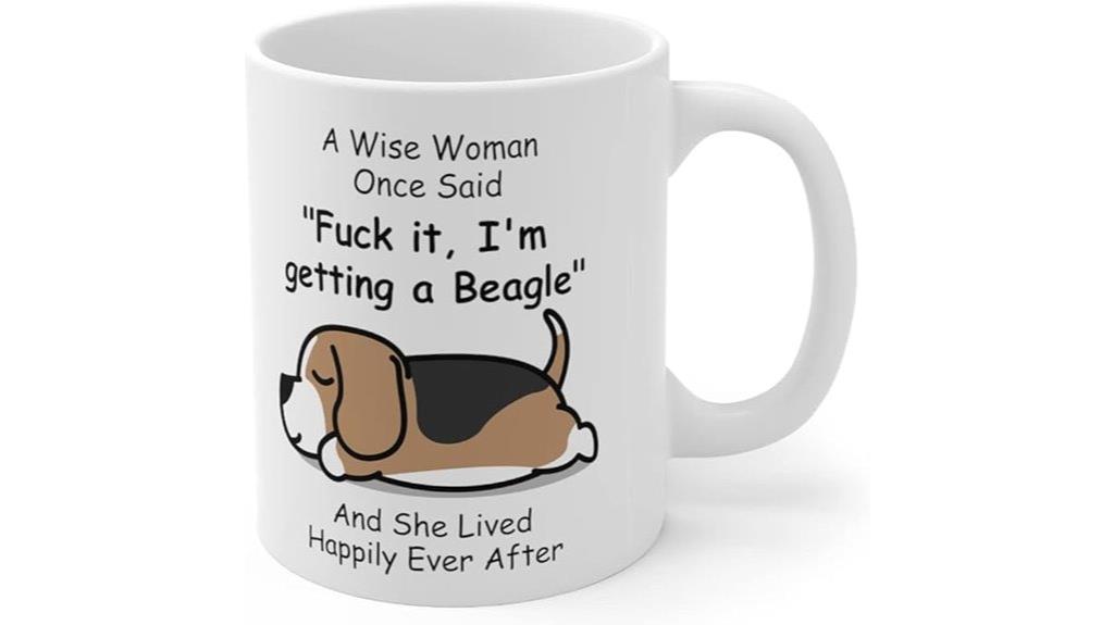 beagle lover coffee mug
