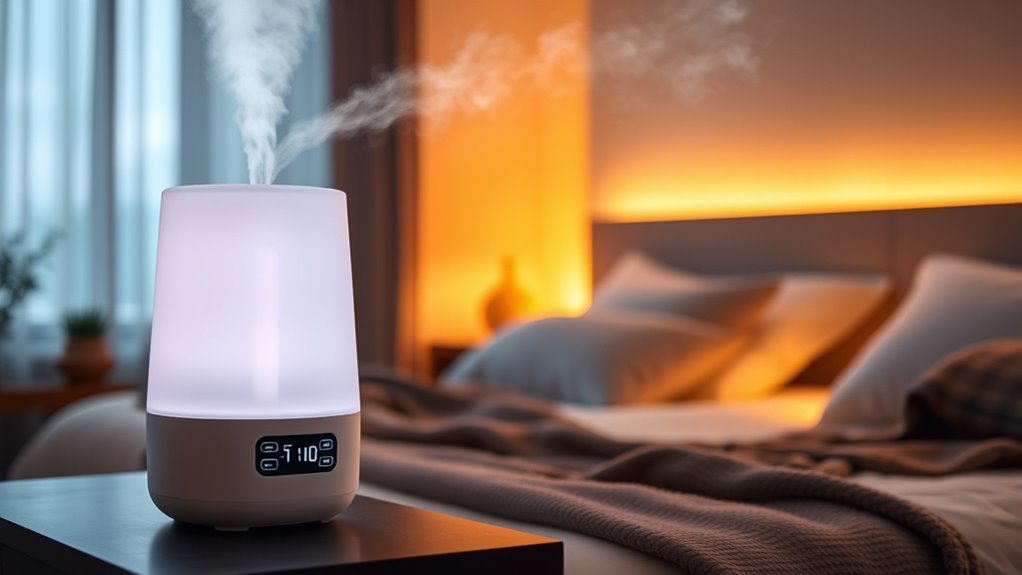 bedroom humidifier features