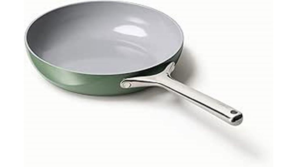 caraway ceramic frying pan