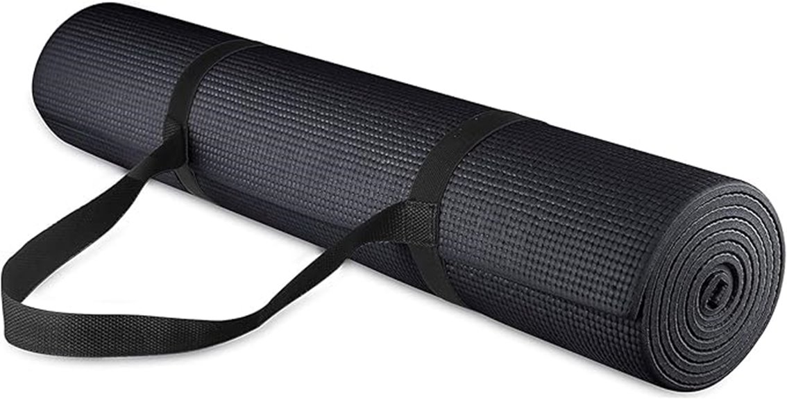 colorful tear resistant yoga mat
