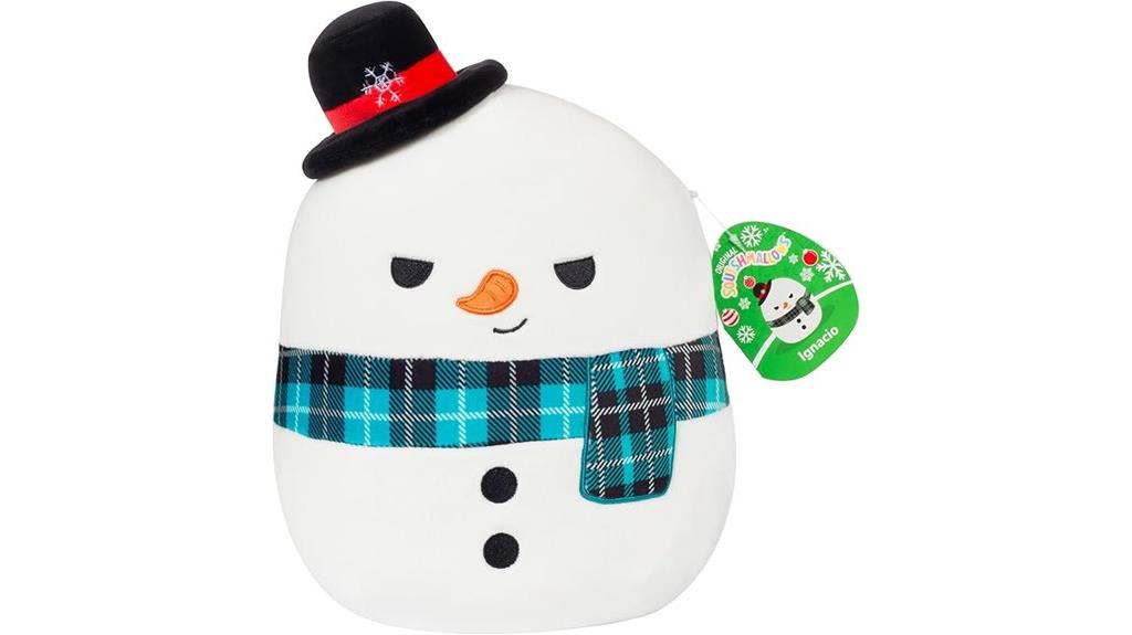 ignacio christmas snowman plush