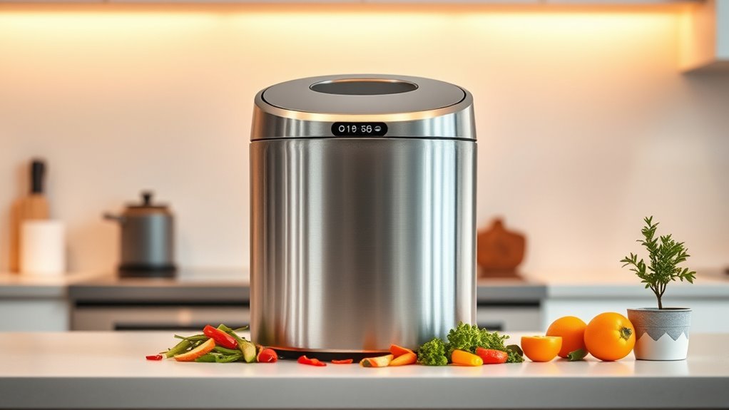 kitchen compost bin features