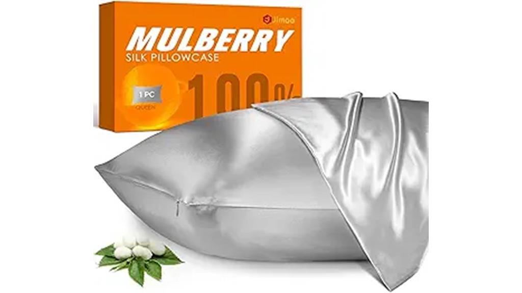 luxury silk pillowcase for hair