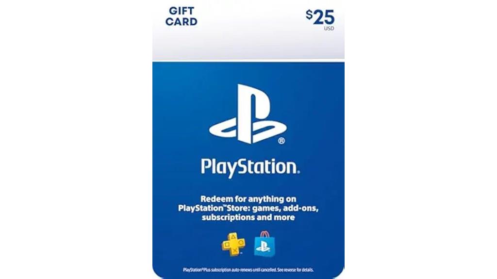 physical playstation gift card