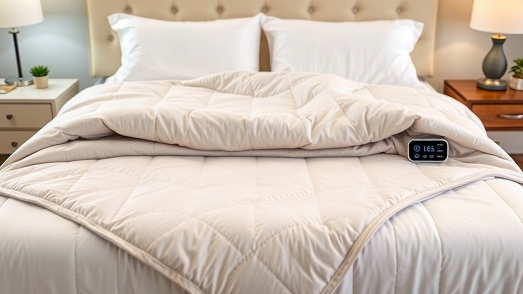 top dual control king blankets